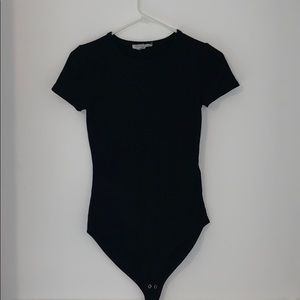 black bodysuit